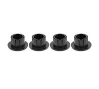 Set Boccole da Parete per Cavo Satellitare, Boccole da Parete per Cavo Satellitare, 4 Pezzi Professionali Leggeri in Plastica Resistente per Cavo Adattatore Ethernet del Router