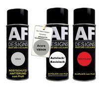 Set bomboletta spray per Acura YR94M Seattle Silver vernice auto...
