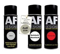 Set bomboletta spray per Audi 2336 Branco Perola Perol. Vernice auto...