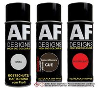 Set bomboletta spray per GeneralMotors GUE Smoke Eye Grey vernice auto...