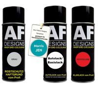 Set bomboletta spray per Morris JEN Surf Blue vernice auto vernice trasparent...