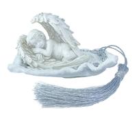 Set bomboniere 24 pz angelo angioletto che dorme statuetta comunione matrimonio