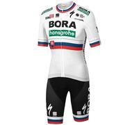Set BORA-hansgrohe Slowakischer Meister 2020(Radtrikot + Radhose), für Herren, bianco