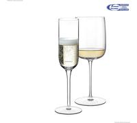 Set Bormioli Vinalia 12 Calici Chardonnay 45cl + Prosecco 21cl - Made in Italy
