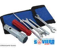 Set Borsa con attrezzi officina Chiavi giravite Vespa