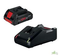 SET BOSCH BATTERIA PROCORE 18V-4.0 Ah + CARICABATTERIE GAL 18V-40 PROFESSIONAL