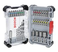 Set Bosch Extra Duro E Metallico HSS, In Valigia Pick And Click, 35 Pezzi, VPE 3