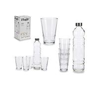 SET BOTELLA 1,10+6 VASOS 400 CRISTAL ECO