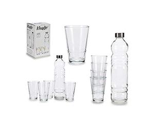 SET BOTELLA 1,10+6 VASOS 400 CRISTAL ECO