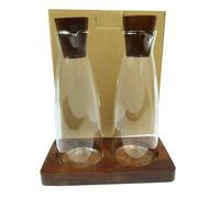Set Bottiglie Base Legno H 16 Decorazioni Bomboniere Fai Da Te Matrimonio Weddin