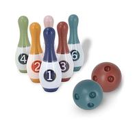 Set Bowling per Bambini con Birilli e Palle Colorati, Gioco da Interno Ed