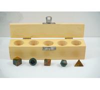 SET box GEOMETRIA matrix DIVINA naturale ELIOTROPIO pietra del sangue cristallo