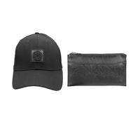 Set Box Idea Regalo Natale o Compleanno, 2 prodotti INTER,Cappello Baseball e Borsello, Prodotto Ufficiale INTER 154017
