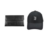 Set Box Idea Regalo Natale o Compleanno, 2 prodotti JUVENTUS, Cappello Baseball e Borsello, Prodotto Ufficiale JUVENTUS 134016