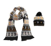 Set Box Idea Regalo Natale o Compleanno, 2 prodotti JUVENTUS, Cappello e Sciarpa, Prodotto Ufficiale JUVENTUS 134005