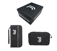 Set Box Idea Regalo Natale o Compleanno, 2 prodotti JUVENTUS, Porta documenti e Pochette, Prodotto Ufficiale JUVENTUS 134014