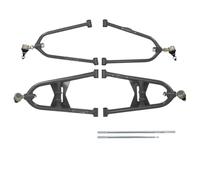Set bracci di controllo superiori e inferiori regolabili 2 + 0 compatibili con 400EX Trx400 400ex