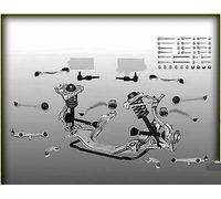 Set bracci oscillanti 12 pz per AUDI A4 B5 e A6 C5 VW PASSAT 3B atp PARTS106603