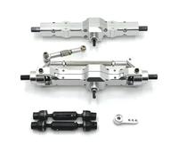 Set Bracci Servo Albero Motore Asse Metal Per WPL C74 C14 1/10 RC Auto | Parti aggiornamento auto RC, kit completo metallo che migliora la rigidità telaio e l'affidabilità Ricambi