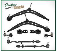 Set Braccio Oscillante Asse Frontale Davanti per BMW E30 8 Pz. Con Rinforzato