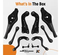 Set braccio sospensione asse posteriore for VW Golf Touran Audi A3 Seat Skoda