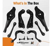 Set braccio sospensione asse posteriore for VW Golf Touran Audi A3 Seat Skoda