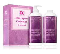 Set Brazil Keratin Intensive Coconut Shampoo Set (h/shampoo/550mlx2)