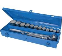 Set bussole 3/4″ 15 pz cromo per chiavi a cricchetto applicazioni pesanti