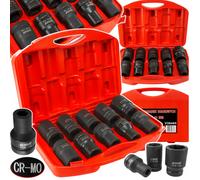Set Bussole a Impatto Rinforzate Attacco 1" 17-41 mm Lunghe 78 mm 10pz