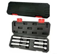 Set Bussole Candele Girevoli 5Pezzi per acciaio Cromo Vanadio | per acciaio cromo vanadio, finitura cromata, marcature chiare, resistenza , per facile pulizia