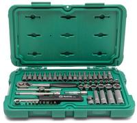 Sata Set bussole metriche esagonali 1/4'' 52 pz