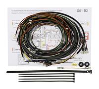 Set cablaggio Simson S51 B2 6V accensione elettronica, incluso schema