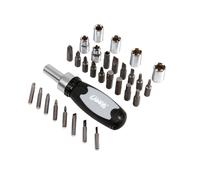 Set cacciavite con inserti e bussole, 30 pz