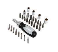 Set cacciavite con inserti e bussole, 30 pz