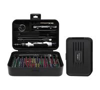 Set Cacciavite di Precisione - Cacciavite Elettronico Magnetico 132 Pezzi - Utensili Multifunzione Accessori di Riparazione Per Piccoli Dispositivi