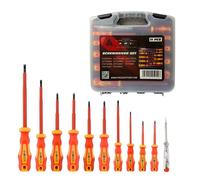 Set Cacciaviti 11 Pcs, Set di Giravite Isolati Professionali Con Punte Magnetico
