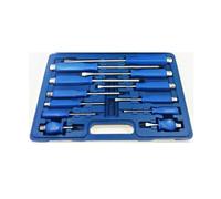 SET CACCIAVITI 12 PZ. CROMO VANADIO CALAMITATI IN VALIGETTA DI PLASTICA