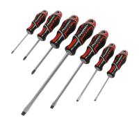 Set Cacciaviti 7pc Gripmax - Rosso - Sealey AK4321 Nuovo
