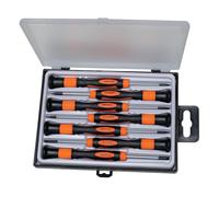 SET CACCIAVITI 7pz TAGLIO FLAT PIATTI GIRAVITI DI PRECISIONE ACCIAIO CR-V VALEX