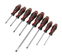 Set Cacciaviti 8pc Gripmax - Rosso - Sealey AK4322 Nuovo