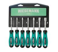 Set cacciaviti a bussola da 7 pezzi | WIESEMANN 80225 | per viti a testa esagona
