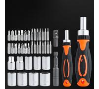 Set cacciaviti a cricchetto 42 in 1 con manico a cricchetto facile regolazione e