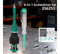 Set cacciaviti a cricchetto compatti con punte magnetiche per un montaggio effic