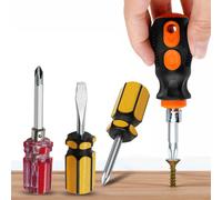 Set cacciaviti compatti 4 gambo cromo vanadio 6 mm per riparazione elettro