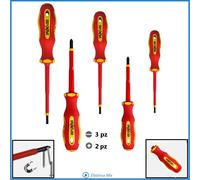 SET Cacciaviti di Precisione Elettricista Professionali TAGLIO CROCE Giraviti d