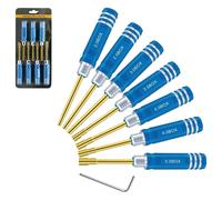 Set cacciaviti esagonali ergonomici 7 pezzi per montaggio e riparazione modellis