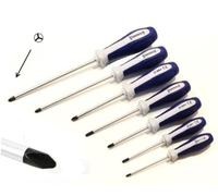 Set cacciaviti/giraviti calamitati taglio a "Y" 3 punte triwing/trigram "6 pezzi" cromo vanadio
