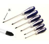 Set cacciaviti/giraviti calamitati taglio a Y 3 punte triwing/trigram 6 pezzi cromo vanadio