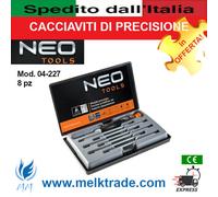 SET CACCIAVITI GIRAVITI DI PRECISIONE - 04-227 - Qualità NEO TOOLS