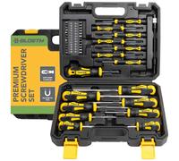 Set Cacciaviti Professionali 42pcs Magnetico con Comoda Impugnatura Teste per
